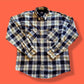 Vintage Classic Plaid "Dickies" Flannel