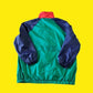 Vintage "Current Seen" Windbreaker Jacket - Green