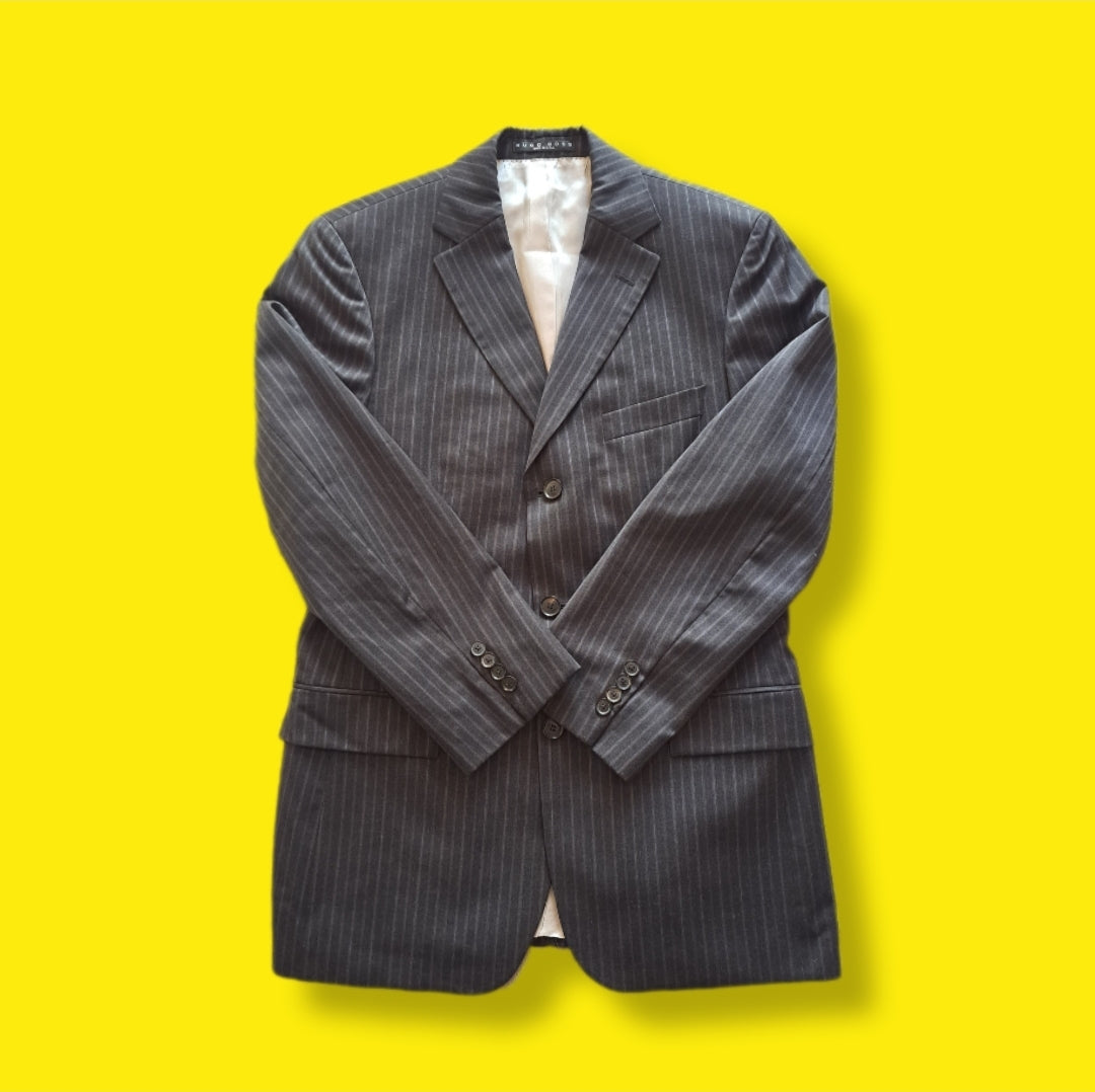 Vintage "Hugo Boss Scorsese/Movie" Pinstripe Blazer