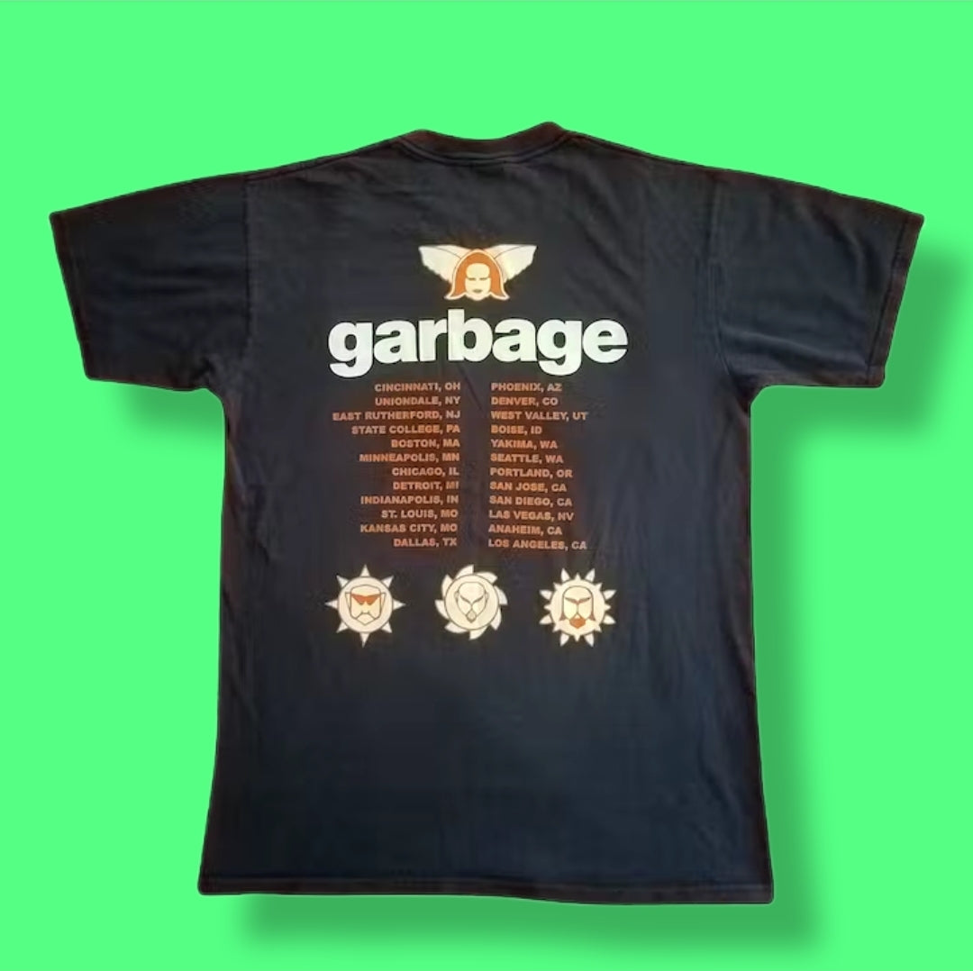 1998 "Garbage Version 2.0" Tour Concert Band T-shirt