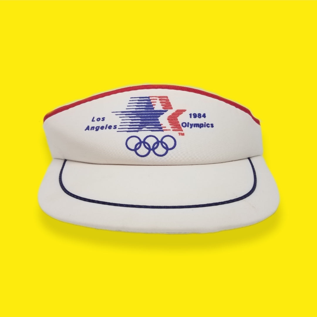 Vintage "U.S.A. Olympics Los Angeles" Visor