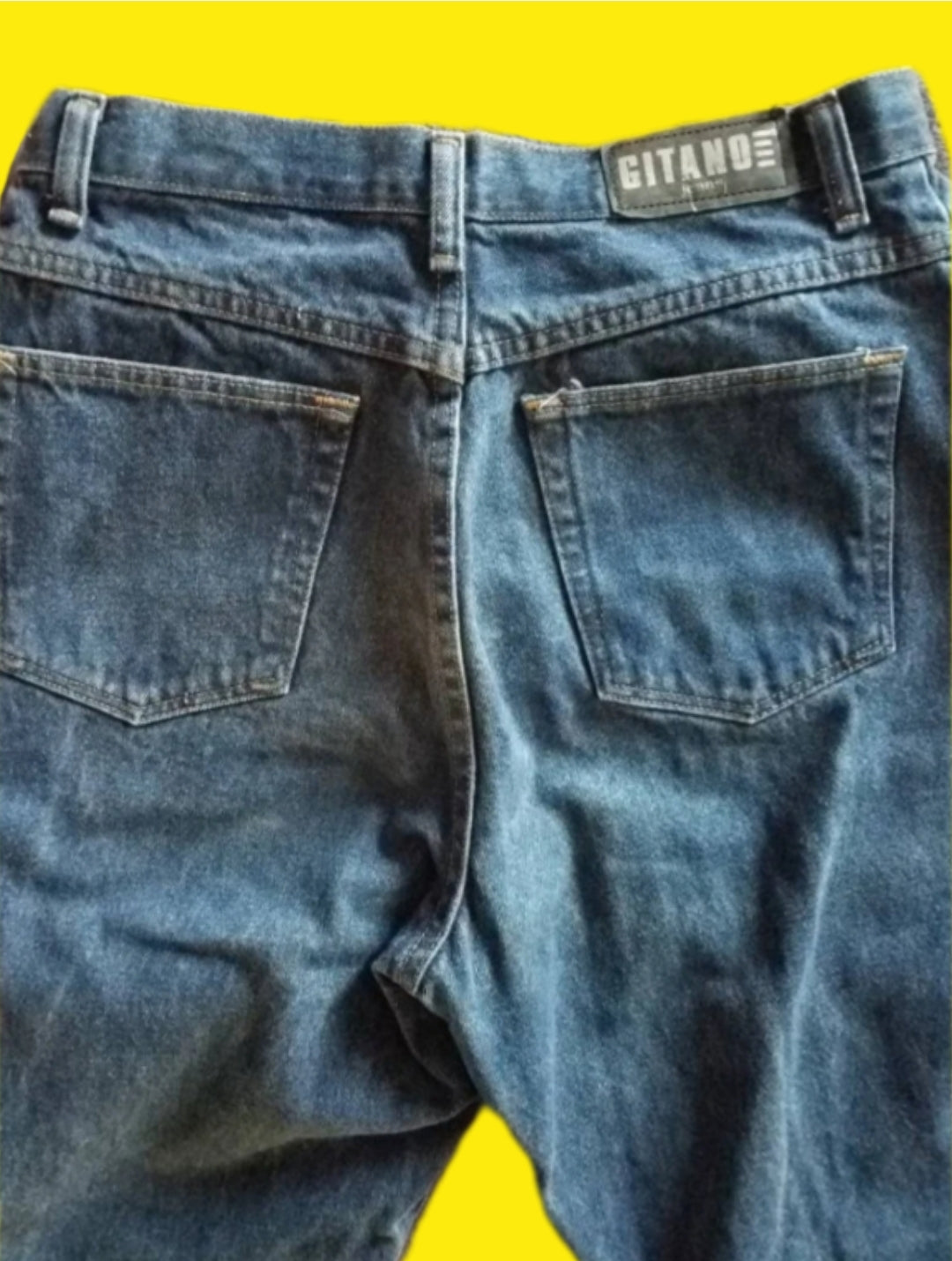 Vintage "Gitano" High Waist Straight Leg Jeans