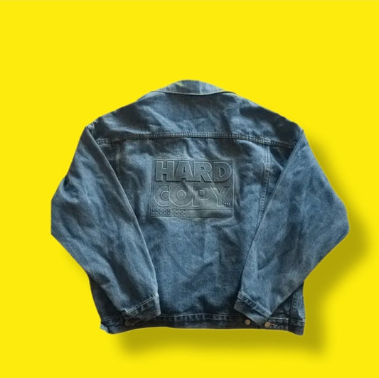 RARE Vintage Denim "Hard Copy TV Show" Denim Jacket