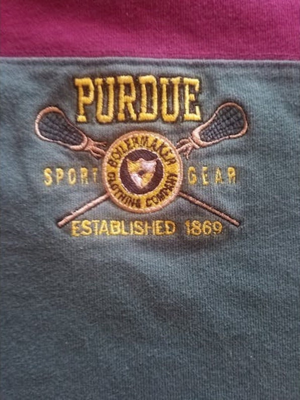 Vintage "Purdue" Polo Rugby